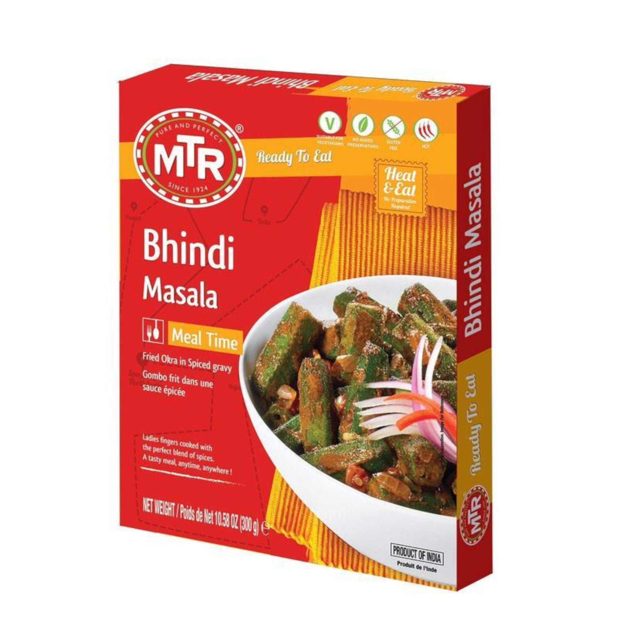 Ka　300g　–　Ma　Bhindi　Ready　Eat　(MTR)　to　Masala　Kitchen